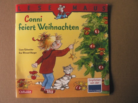 Schneider, Liane/Wenzel-Bürger, Eva (Illustr.)  LESEMAUS, Band 58: Conni feiert Weihnachten 