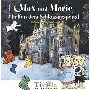Landbeck, Barbara  Max und Marie helfen dem Schlossgespenst. MiniBuch. (Ab 3 J.). Die Suche nach den gelben Socken. 