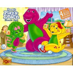 Various Artists (Autor)  Barney's Play and Learn Book Set: Bedtime for Baby Bop/In, Out and All Around/Plays Nose to Toes/BJ's Fun Week 