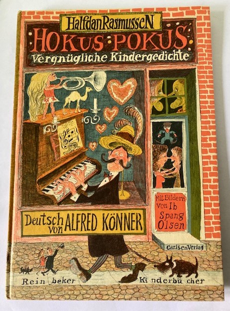 Halfdan Rasmussen/Ib Spang Olsen (Illustr.)/Alfred Könner (Übersetz.(  Hokus Pokus - Vergnügliche Kindergedichte 