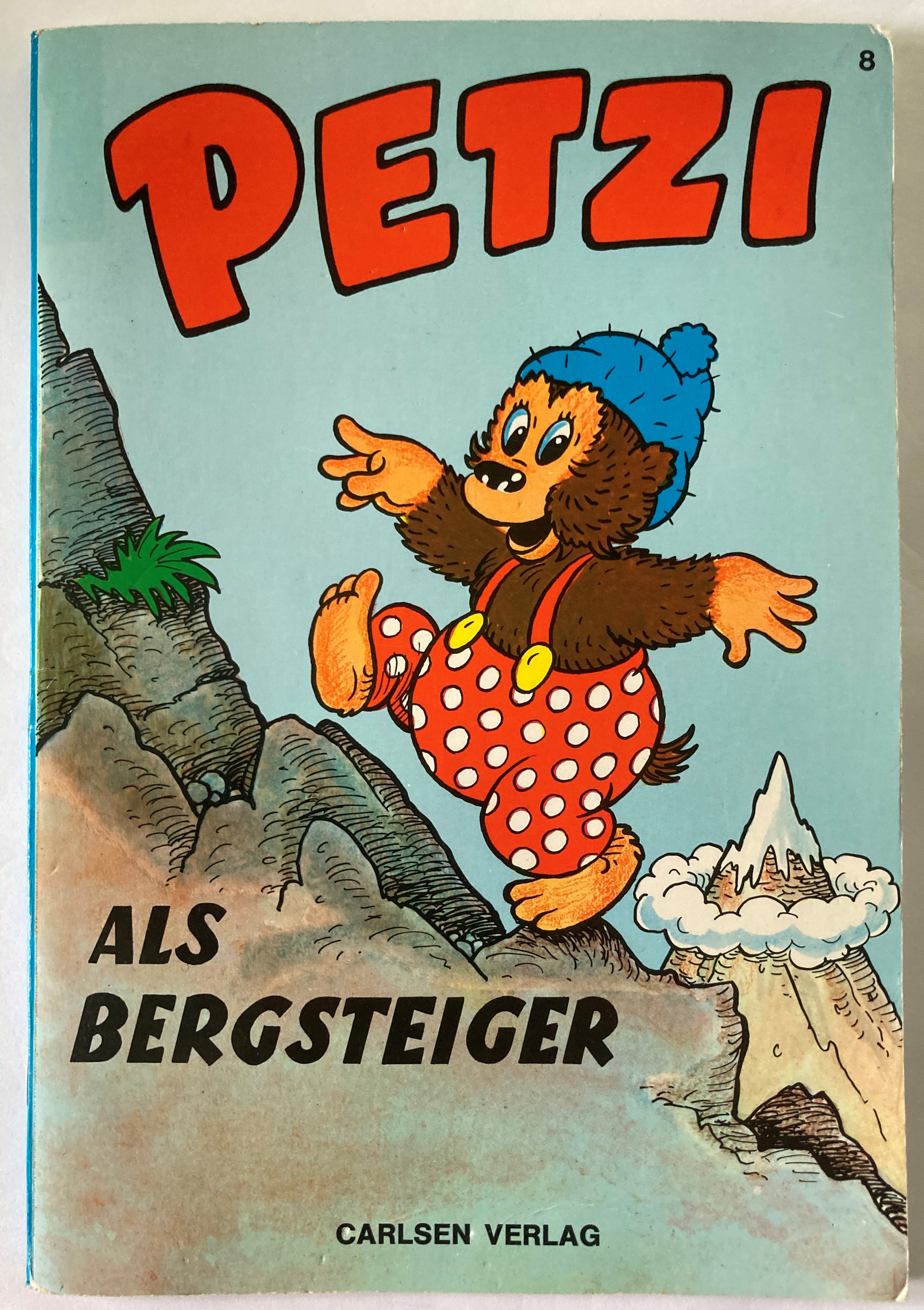 Hansen, Carla/Hansen, Vilhelm  Petzi, Band 8: Petzi als Bergsteiger 