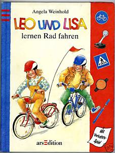 Angela Weinhold  Leo und Lisa lernen Radfahren. 