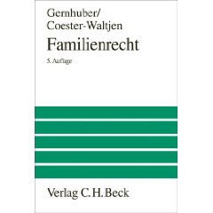 Gernhuber, Joachim/Coester-Waltjen, Dagmar  Familienrecht 