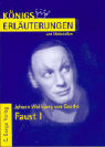 Goethe, Johann Wolfgang von/Bernhardt, Rüdiger  Faust 1. Erläuterungen und Materialien. (Band 21) 