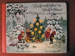 Fritz Baumgarten (Illustr.)/Lena Hahn (Verse)  Weihnachtsfest im Wichtelland. Ein Bilderbuch 
