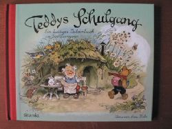 Fritz Baumgarten (Illustr.)/Lena Hahn (Verse)  Teddys Schulgang - Ein Bilderbuch 