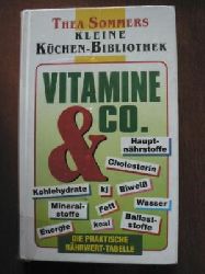 Thea Sommer  Vitamine & Co. Die praktische Nhrwert-Tabelle (Thea Sommers kleine Kchen-Bibliothek) 