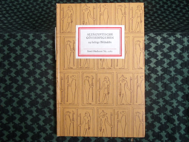 Krauspe, Renate (Hrsg.)  Altägyptische Götterfiguren  24 farbige Bildtafeln 