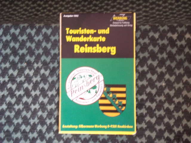   Touristen- und Wanderkarte Reinsberg. Ausgabe 1992. 