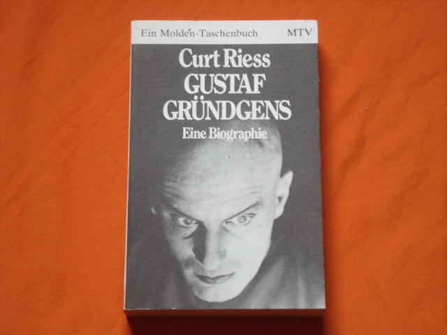 Riess, Curt  Gustaf Gründgens. Eine Biographie. 