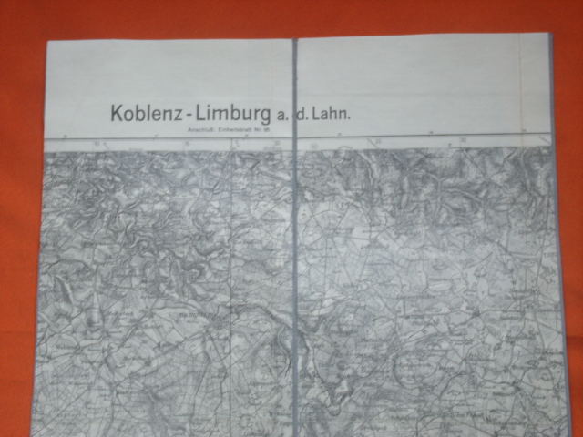 Reichsamt für Landesaufnahme (Hrsg.)  Einheitsblatt Nr. 108: Koblenz  Limburg a. d. Lahn 