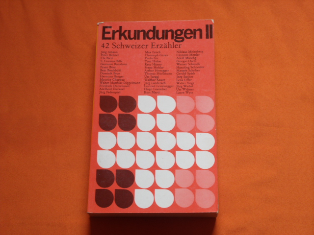 Quaas, Ingeborg (Hrsg.)  Erkundungen II. 42 Schweizer Erzähler. 