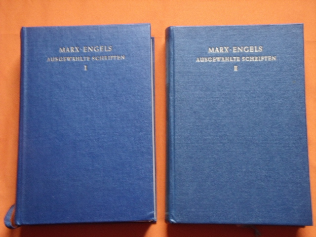 Marx, Karl; Engels, Friedrich  Ausgewählte Schriften in zwei Bänden 