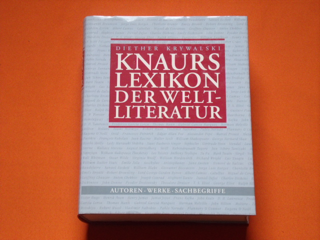 Krywalski, Diether  Knaurs Lexikon der Weltliteratur. Autoren, Werke, Sachbegriffe. 
