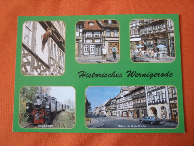   Postkarte: Historisches Wernigerode 