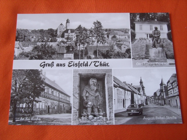   Postkarte: Gruß aus Eisfeld / Thür. 