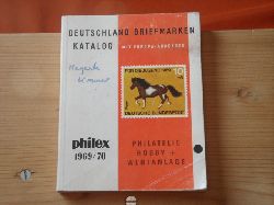   Philex 1969/70. Deutschland Briefmarken Katalog.  