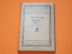 Draeger, A.  Die Annalen des Tacitus. Schulausgabe. 