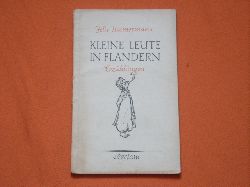 Timmermans, Felix  Kleine Leute in Flandern. Erzhlungen. 