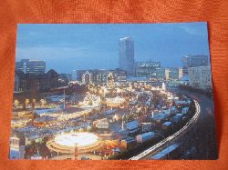   Postkarte: Berlin  Hauptstadt der DDR. Weihnachtsmarkt. 