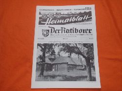   Gleiwitzer  Beuthener  Tarnowitzer Heimatblatt. Vereinigt mit: Der Ratiborer. 65. Jahrgang. April 2015. Folge 3. 