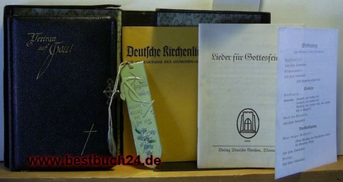 In Kommission bei B.G. teubner in Leipzig und Dresden  Vertrau auf Gott,Gesangbuch für die Evangelische-lutherische Landeskirche des Königreichs Sachsen 