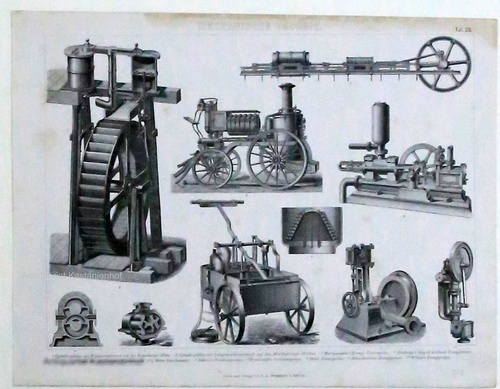 F. A. Brockhaus  Mechanische Technik, Taf. 20 