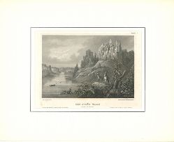 drawn after nature/for the propietor herrmann j. meyer  the stone walls (upper missouri), nr. 804, copyright secured according to act of congress 