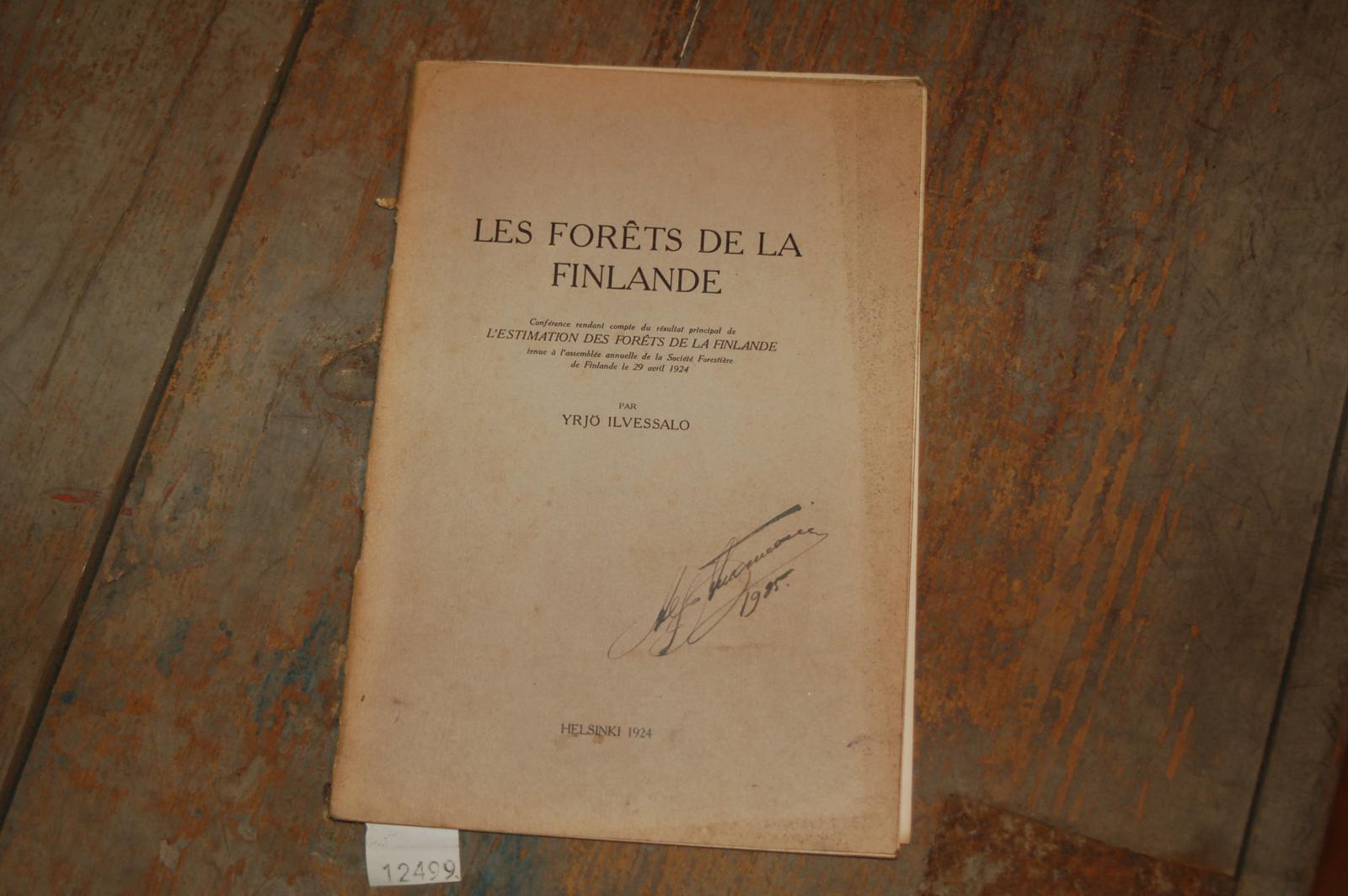 Ilvessalo  Les Forest de la Finlande 