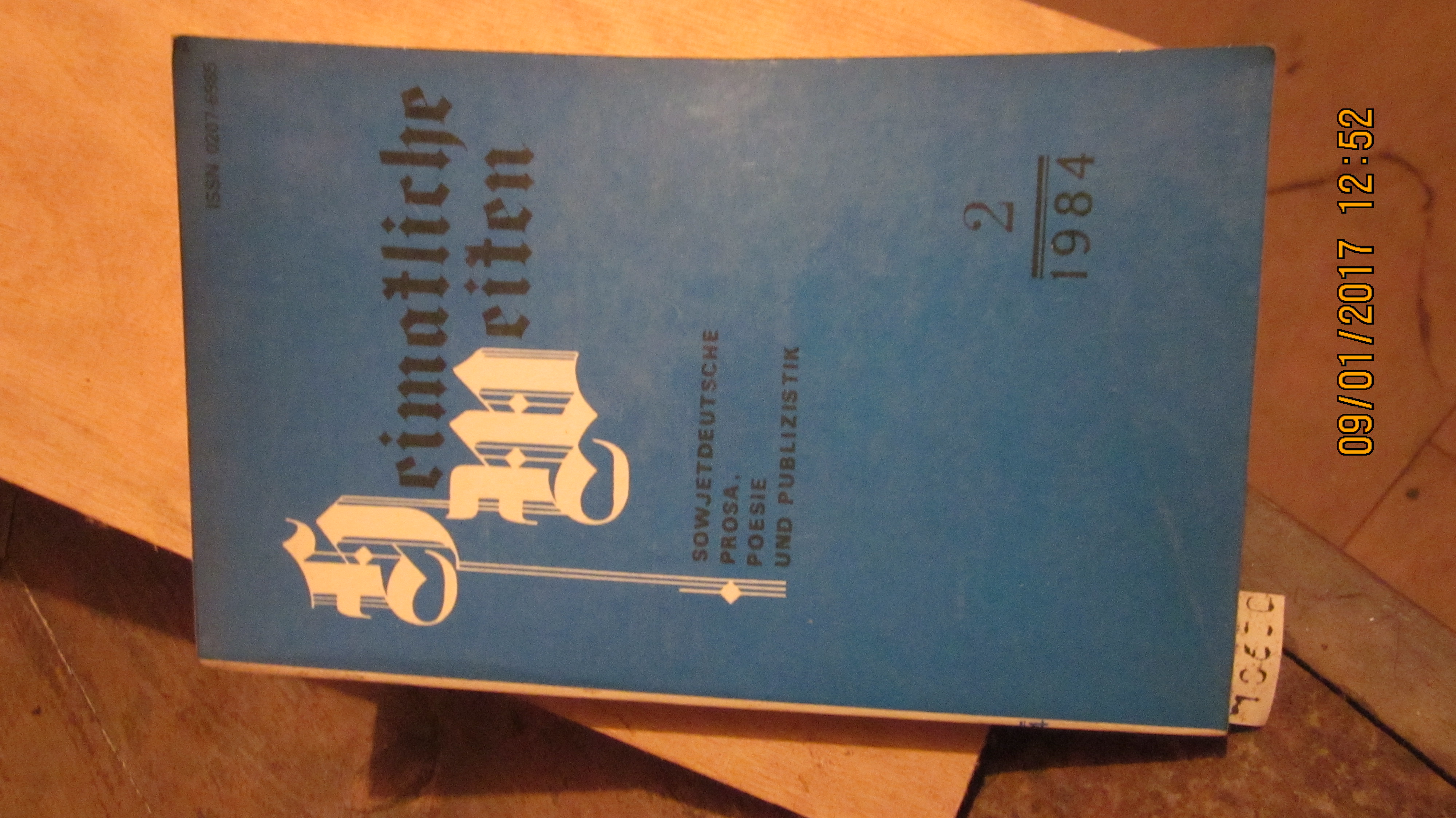 "Neues Leben"  "Heimatliche Welten  Sowjetdeutsche Prosa, Poesie und Publizistik  Heft 2 1984" 
