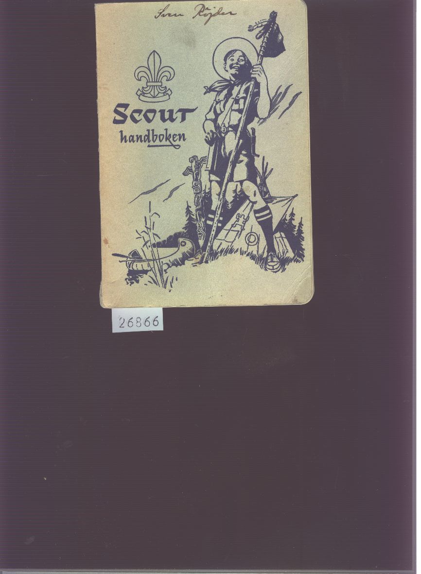 Frithiof Dahlby  Scouthandboken (schwedischsprachiges Pfadfinderbuch) 