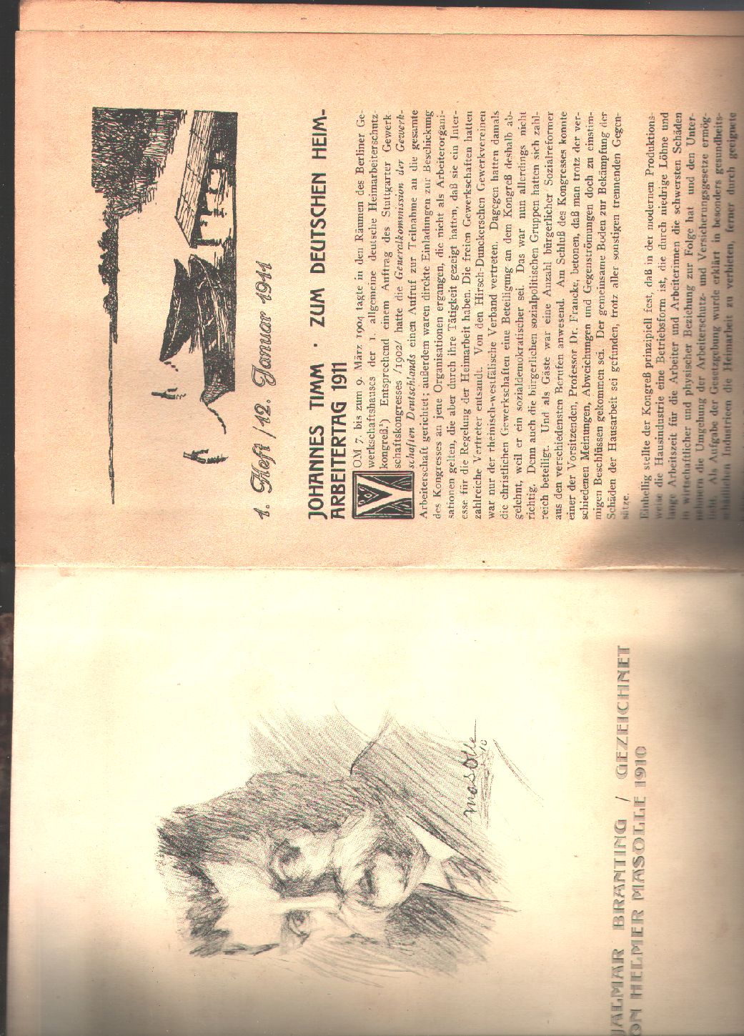 Joseph Bloch (Red.)  Sozialistische Monatshefte Heft 1 - 9 1911 