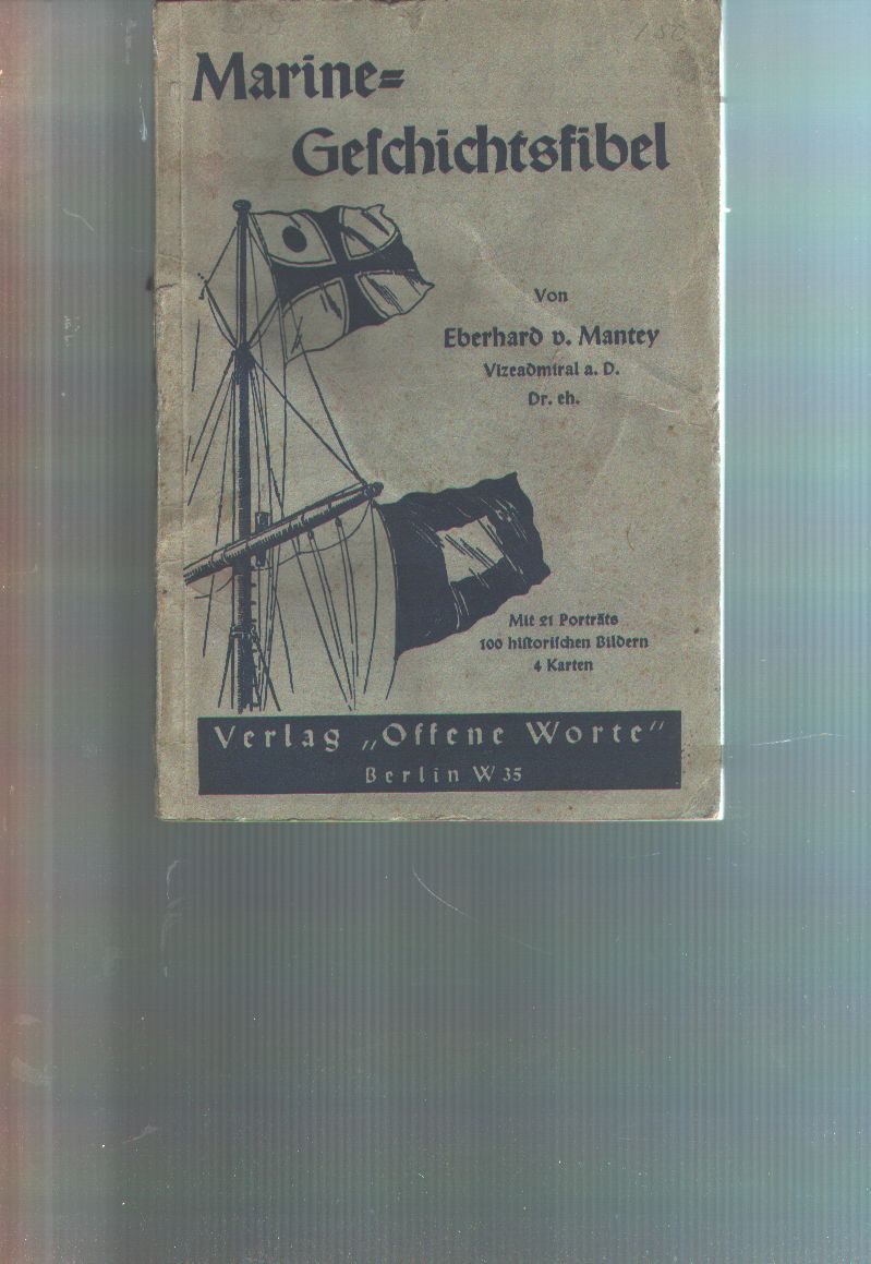 Eberhard v. Mantey  Marine - Geschichtsfibel 