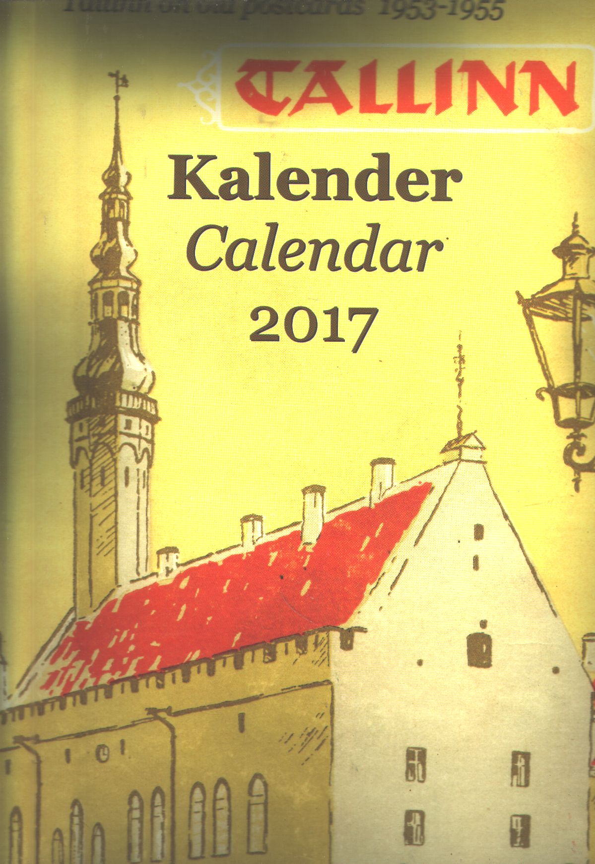 Academic Library of Tallinn University  Tallinn on old Postcards 1953 - 1955  Calendar 2017 