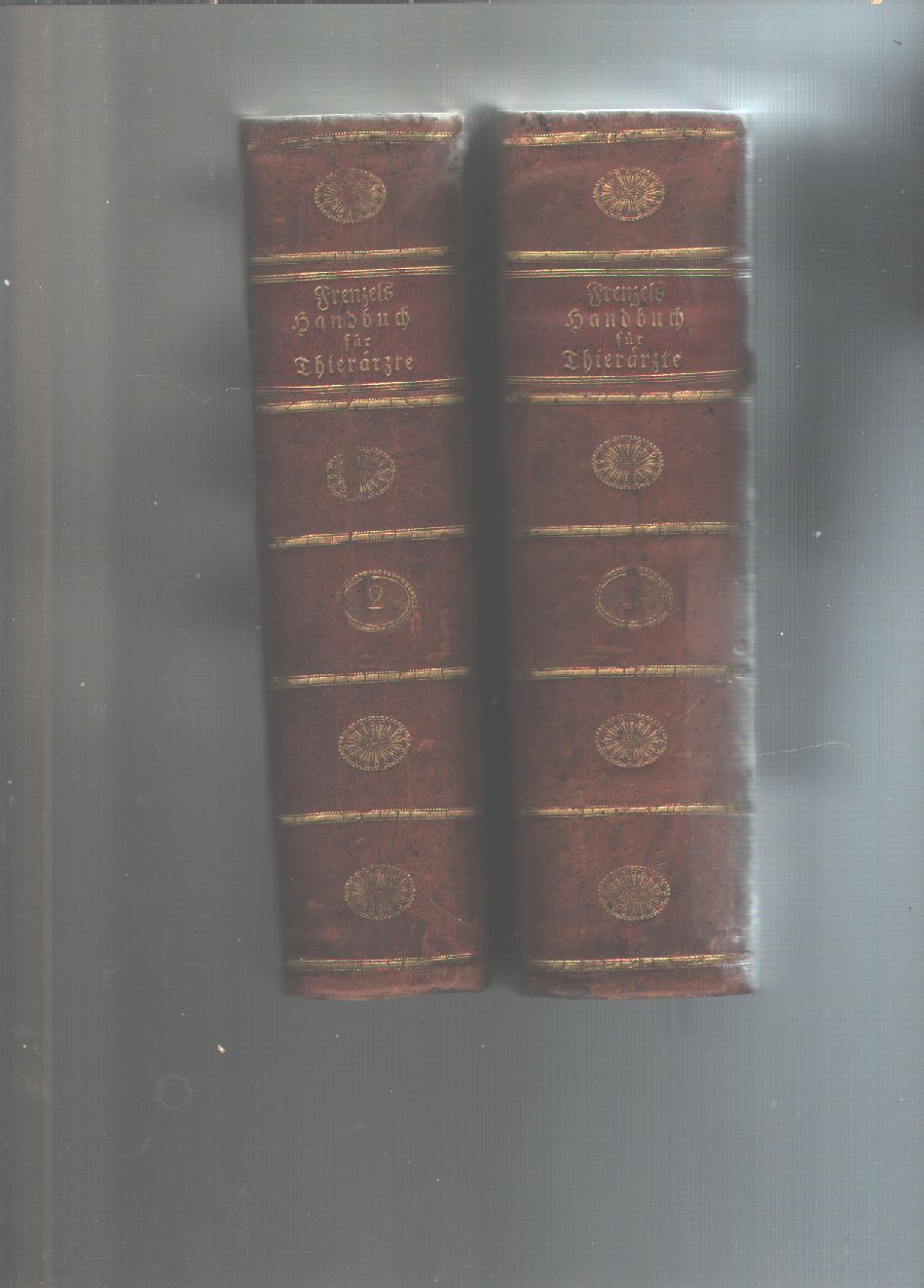 Frenzel, Johann Theodor Gottlieb  Praktisches Handbuch für Thierärzte und Oekonomen  Zwei Theile 