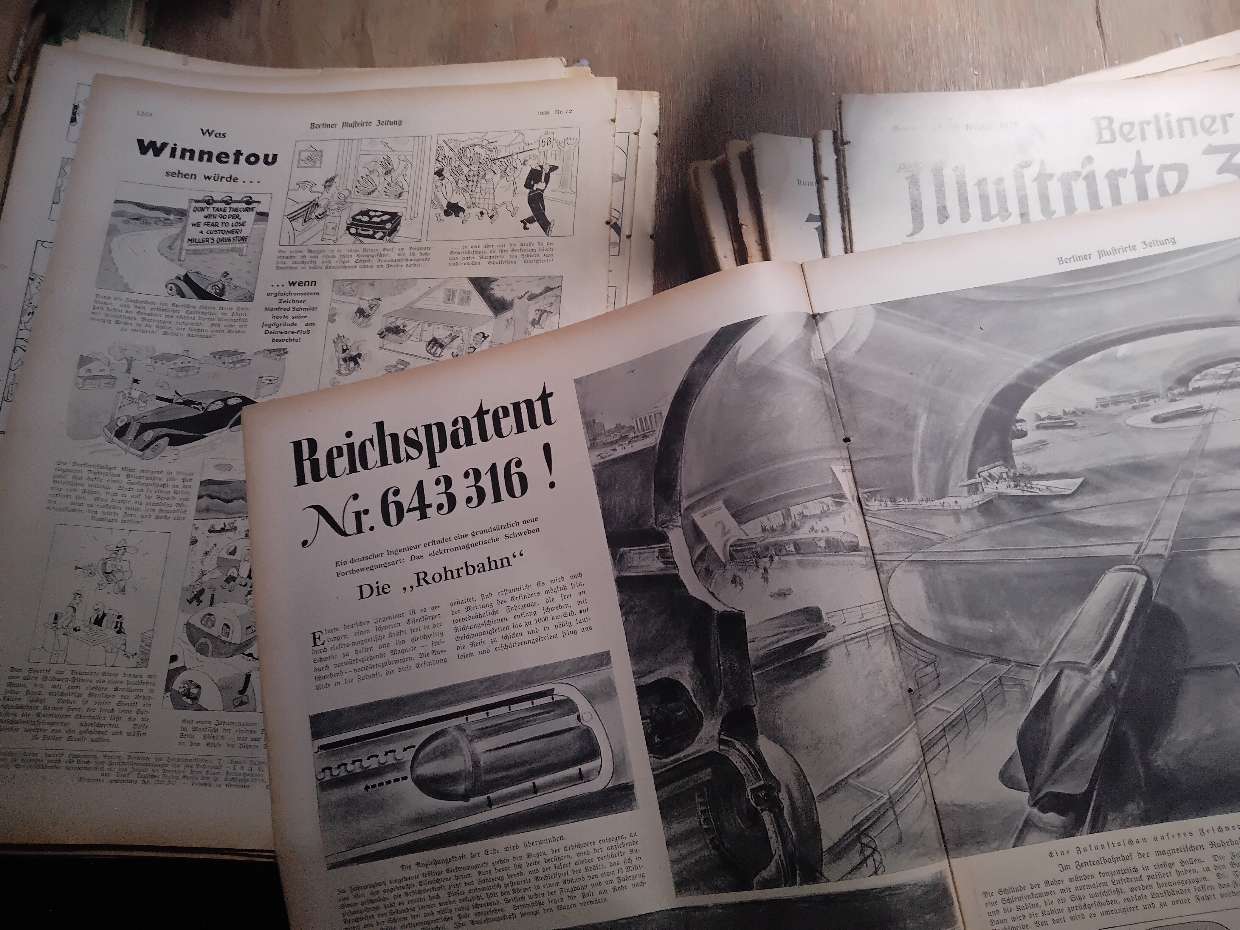 16 Ausgaben  Berliner Illustrirte Zeitung Nr. 12,27,29,31-36,42,43,46-48,50-52  47. Jahrgang 
