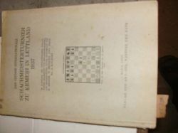 Lettlndischer Schachbund Betins, Petrovs, Kalnins  Das grosse internationale Schachmeisterturnier zu Kemeri in Lettland 1937 