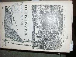 .  Suomen Kalastuslehti (Finnlndische Fischereizeitschrift in finnischer Sprache) 25 Hefte 
