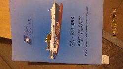 Werbefaltplan  RO - RO 3900  22,5 knots, 3831 Lane meters  10500 t. Deadweight 