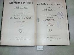 Chwolson O.D. (Schmidt Hrsg.)  Die Lehre vom Schall 
