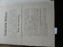 Beilagenblatt der Libauschen Zeitung zur Wahl ca. 1918 in Libau  Stimmt fr die deutsche Liste Nr. 4  Merkblatt fr deutsche Whler und Whlerinnen 
