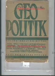 "."  Geo Politik  Heft 7 Juli 1925 