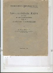 Dr. W.E. Peters  Sprechmelodische Motive nachgewiesen in experimentalphonetischen Aufnahmen estnischer Versrezitation 