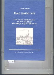 Arno Weinmann  Reval 1646 bis 1672  Vom Frieden zu Brmsebro bis zum Beginn der selbststndigen Regierung Karls XI. 