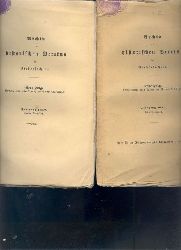Vereinsausschuss  Archiv des historischen Vereins fr Niedersachsen  Jahrgang 1847  zwei Doppelhefte 