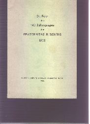 "."  Die Feier des 140. Stiftungstages der Fraternitas Rigensis 1953 