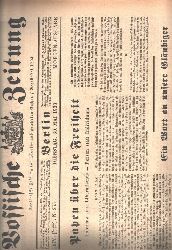 "."  Vossische Zeitung Nr. 255,257 und 159 drei Morgenausgaben vom 30.,31. Mai und 1. Juni 1933 
