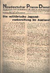 "."  Neudeutscher Presse - Dienst  Deutscher Zeitungsdienst fr das In - und Ausland  Nr.2 