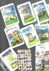 "."  Kartenspiel mit 54 Karten der Burgen und Schlsser Galiziens 