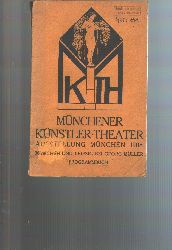 "."  Mnchener Knstler - Theater  Ausstellung Mnchen 1908  Programmbuch 